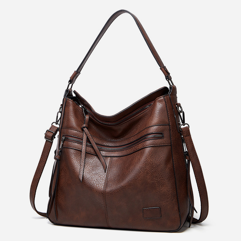 Fashion retro large capacity handbag