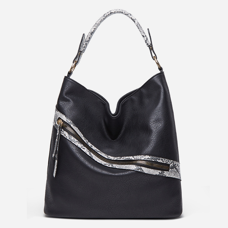 Retro large-capacity tote bag