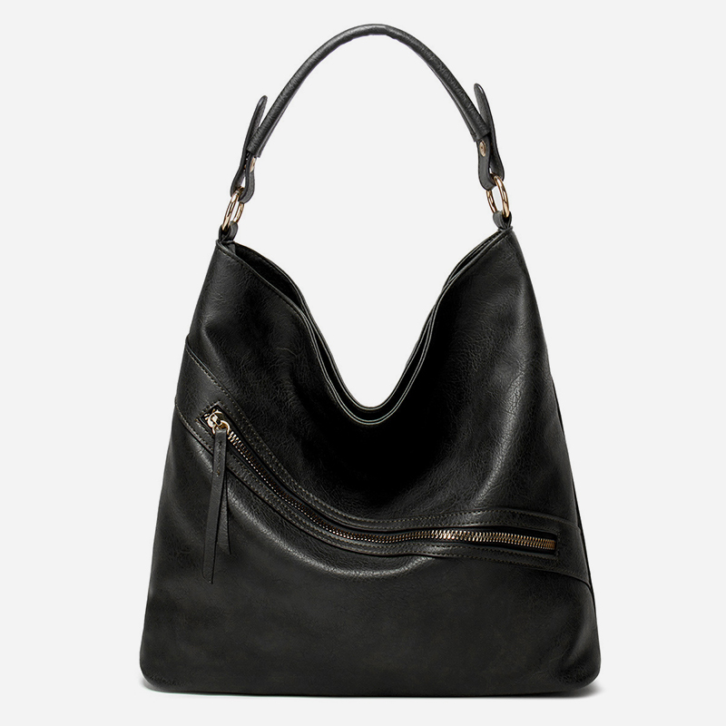 Retro large-capacity tote bag