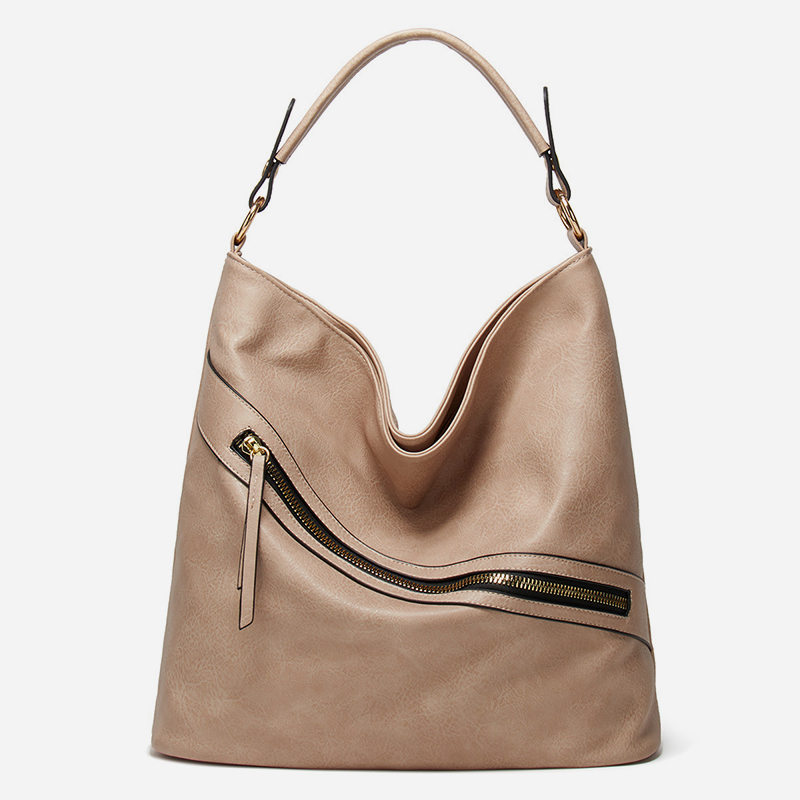 Retro large-capacity tote bag