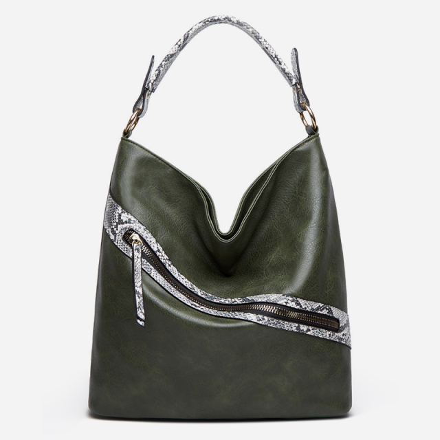 Retro large-capacity tote bag