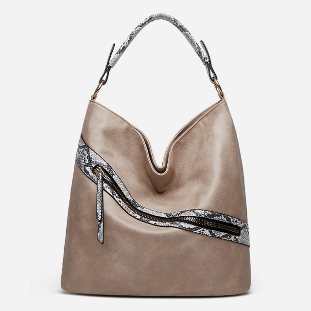 Retro large-capacity tote bag