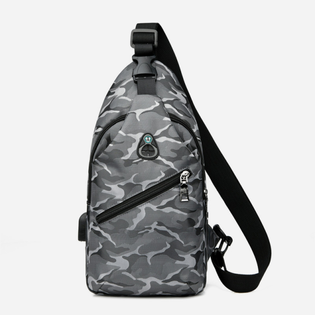 Biker casual small chest bag