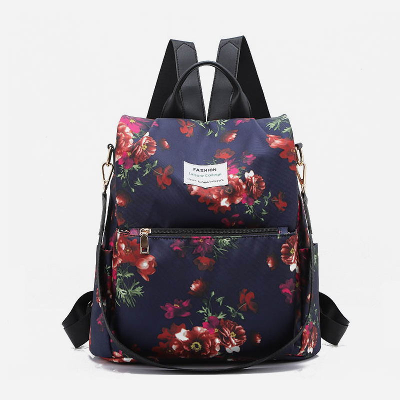 Printed girl backpack