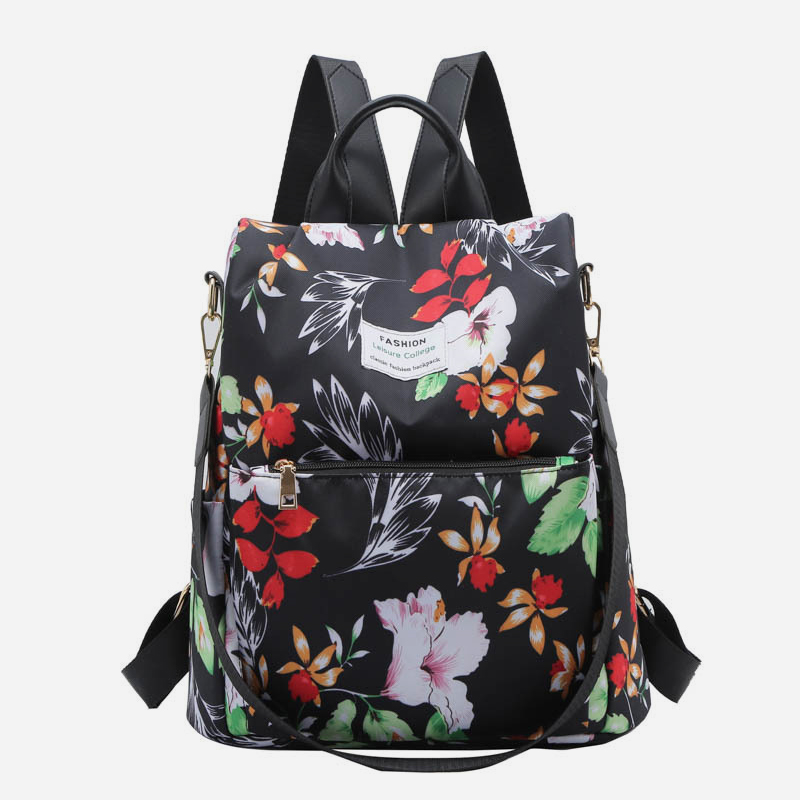 Printed girl backpack