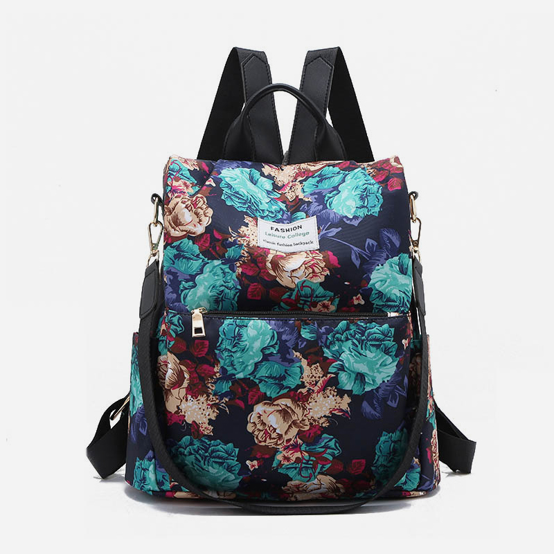 Printed girl backpack