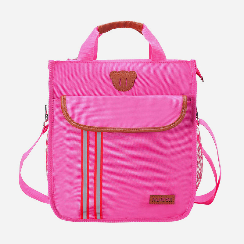 Art crossbody small schoolbag