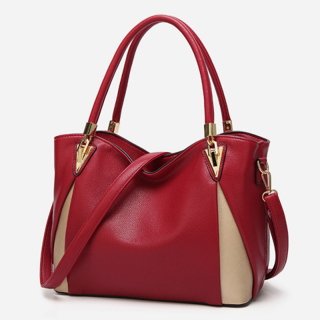 Retro large-capacity handbag
