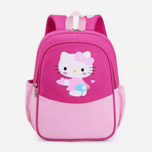 Cartoon spine protection breathable children's schoolbag