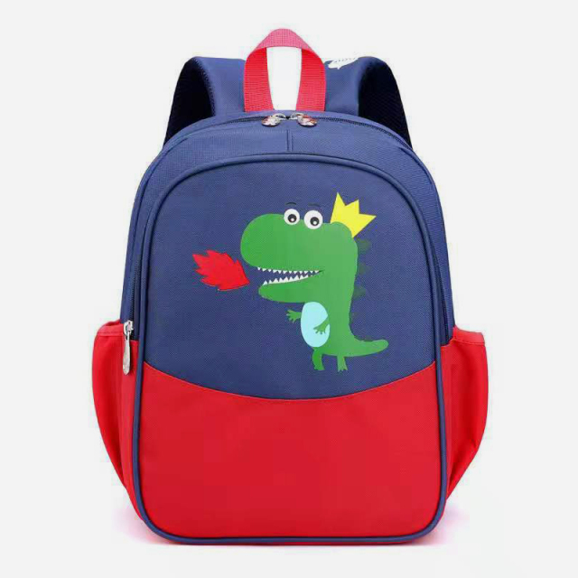 Cartoon spine protection breathable children's schoolbag