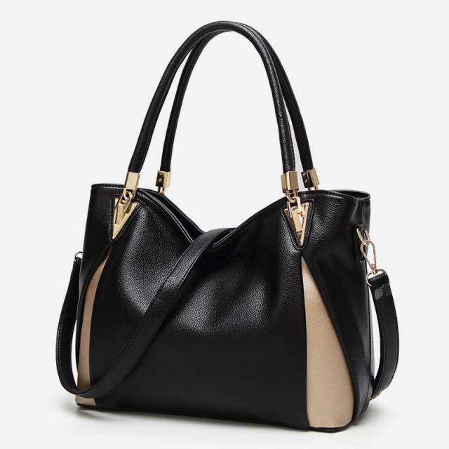 Retro large-capacity handbag