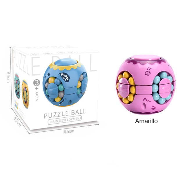 Children's finger small magic beans burger magic cube toys magic ball magic cube gyro fingertip rotation magic cube magic beans