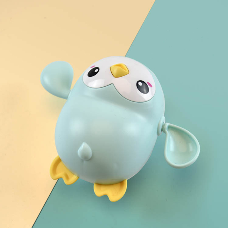 Baby water play toys small dolphin bath small turtle summer bathroom children winding toys