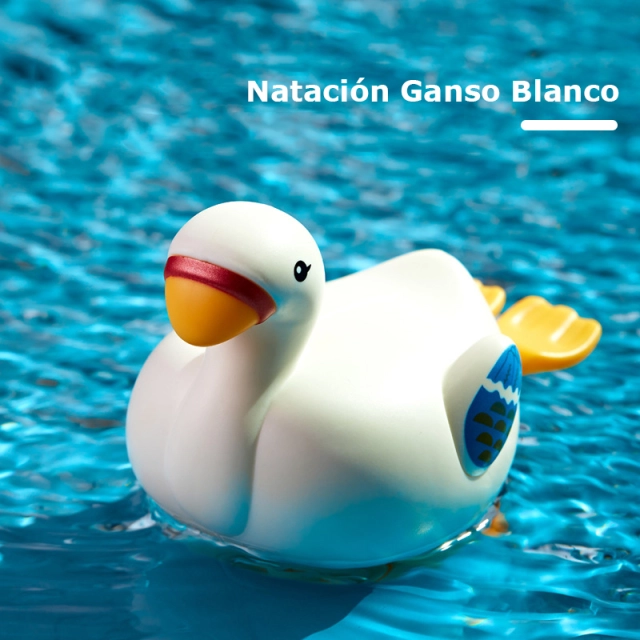 Baby bath toys wind-up water play swimming small white goose children clockwork small turtle bathroom floating toys
