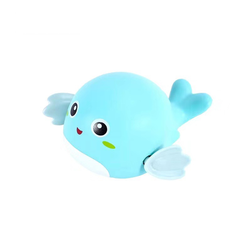 Baby water play toys small dolphin bath small turtle summer bathroom children winding toys