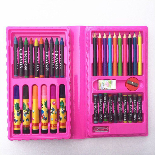 Color pencil student supplies children's paintbrush set color pen crayon watercolor pen set wholesale stationery supplies learning