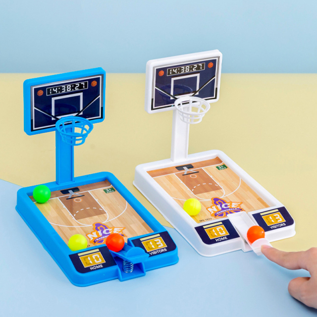 Desktop basketball game machine mini basketball frame shooting machine parent-child interaction children's indoor leisure educational toys