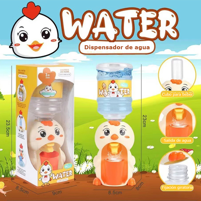 Large children can drink water fountain fun boxed simulation play house beverage machine kitchen toys