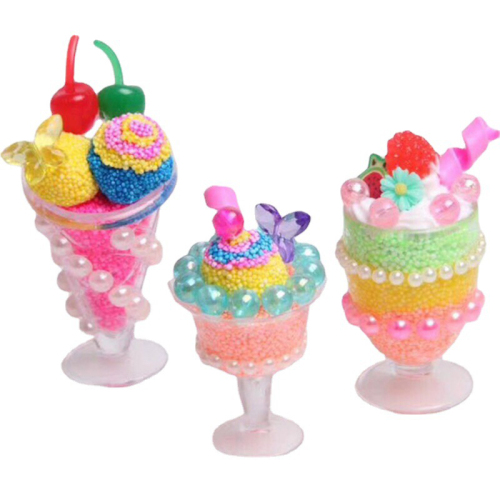 Children's handmade creative DIY simulation ultralight clay cake color clay dessert house educational toys material package