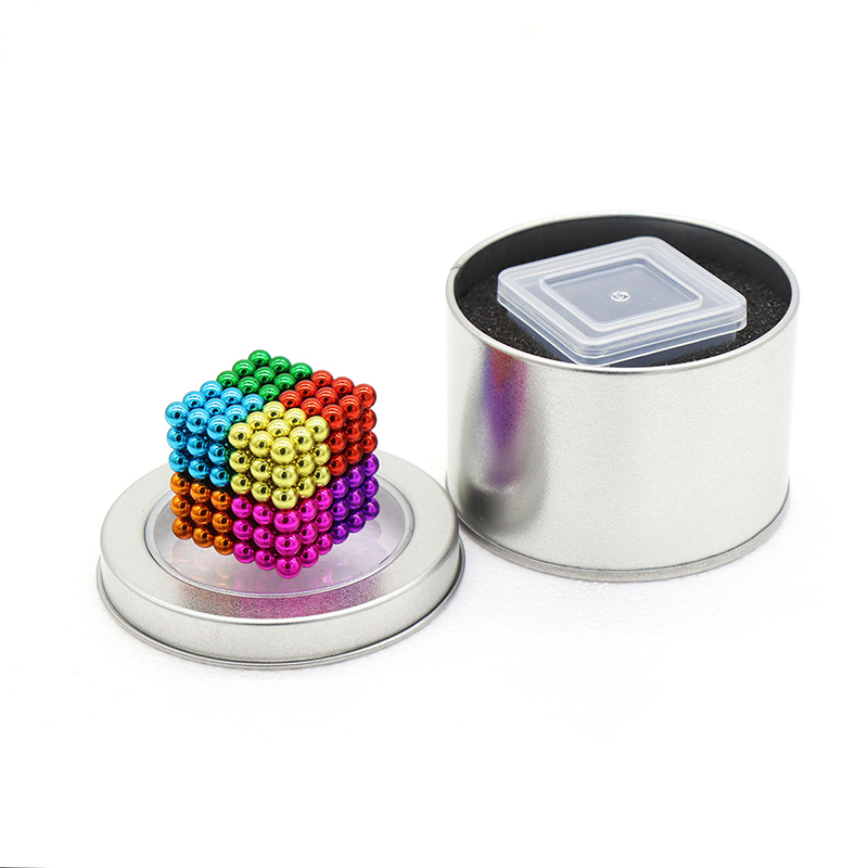 Color Barker ball 5mm 216pcs 3mm 1000pcs strong magnetic puzzle Rubik's Cube magnet beads toys