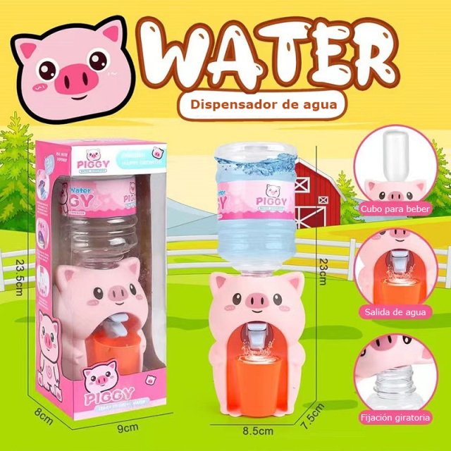 Large children can drink water fountain fun boxed simulation play house beverage machine kitchen toys