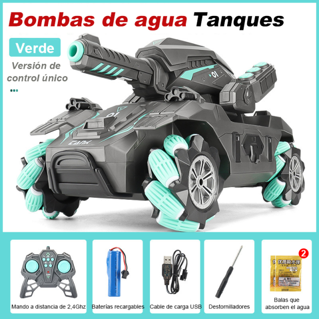 Remote control tank drift gesture-sensitive toy car armored car water bomb tank children's toys