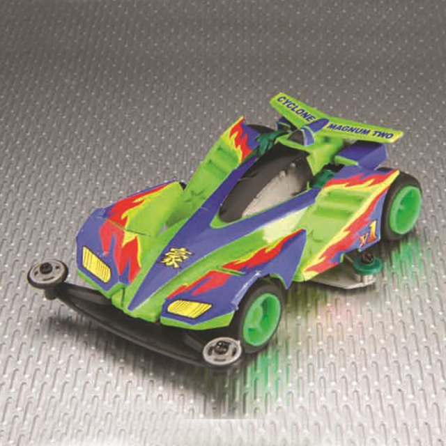 Super Star model king mini 4WD childhood 4WD model assembled racing car punch Sonic God of War giant