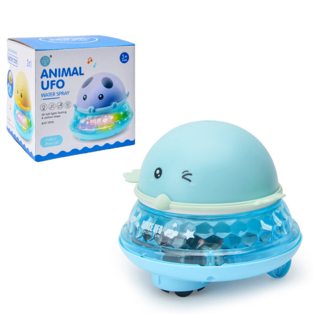 Electric induction water spray baby bath toys children's indoor water toys baby bathroom toys