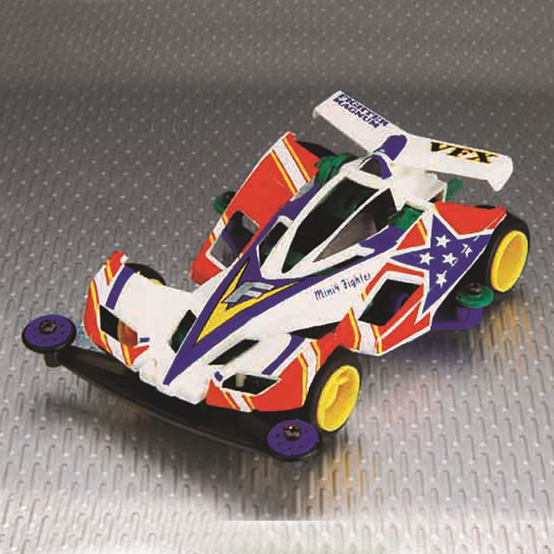 Super Star model king mini 4WD childhood 4WD model assembled racing car punch Sonic God of War giant