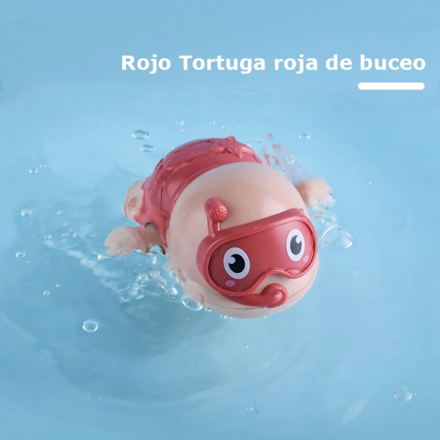 Baby bath toys wind-up water play swimming small white goose children clockwork small turtle bathroom floating toys