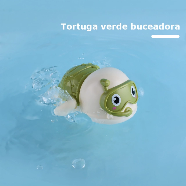 Baby bath toys wind-up water play swimming small white goose children clockwork small turtle bathroom floating toys