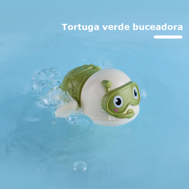 Baby bath toys wind-up water play swimming small white goose children clockwork small turtle bathroom floating toys