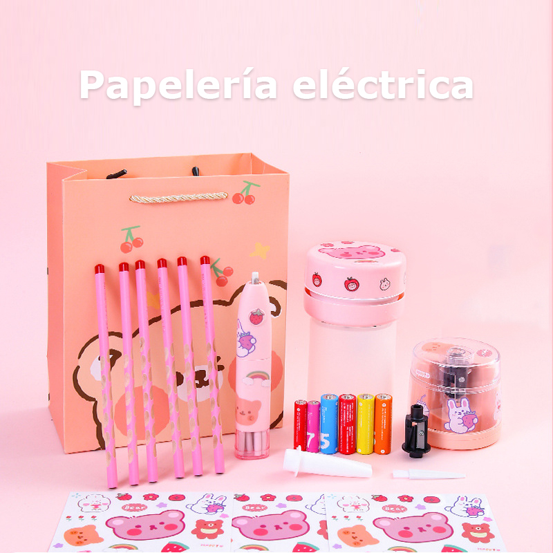 Electric stationery to start the school year gift package children a third grade male elementary school students girls school supplies gift box thing set