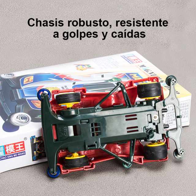 Super Star model king mini 4WD childhood 4WD model assembled racing car punch Sonic God of War giant