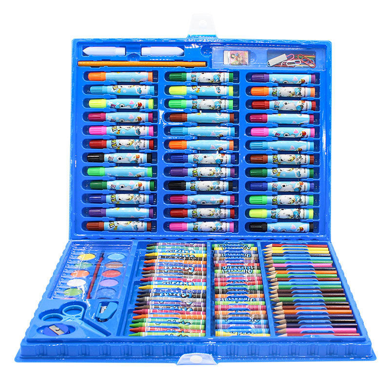 Color pencil student supplies children's paintbrush set color pen crayon watercolor pen set wholesale stationery supplies learning