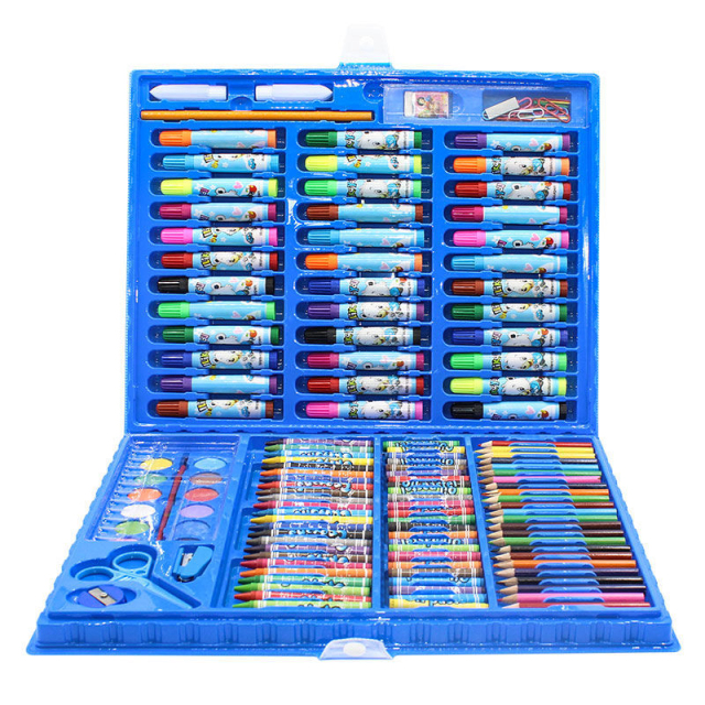 Color pencil student supplies children's paintbrush set color pen crayon watercolor pen set wholesale stationery supplies learning