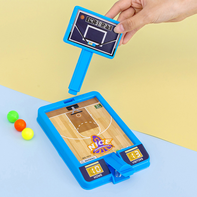 Desktop basketball game machine mini basketball frame shooting machine parent-child interaction children's indoor leisure educational toys