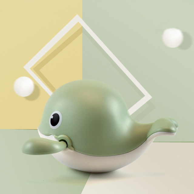 Baby water play toys small dolphin bath small turtle summer bathroom children winding toys