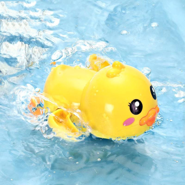 Baby water play toys small dolphin bath small turtle summer bathroom children winding toys