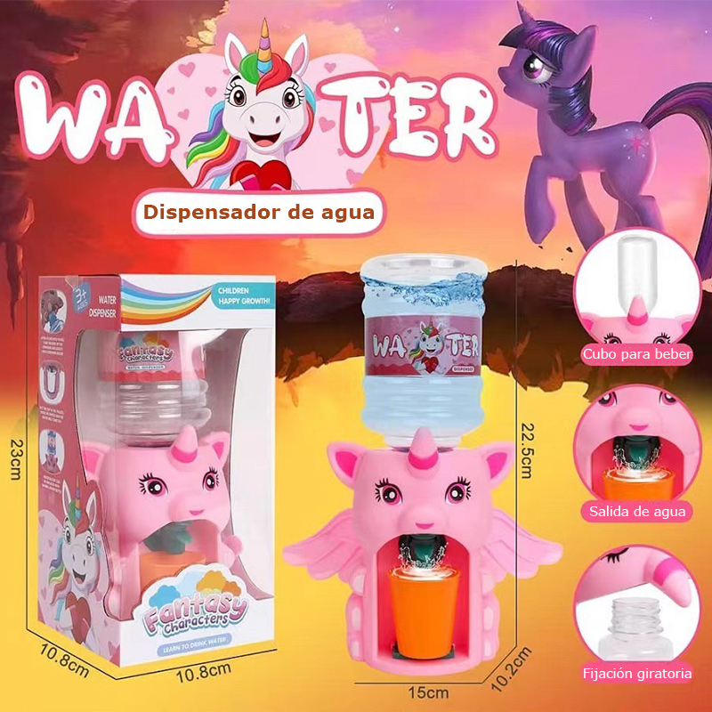 Large children can drink water fountain fun boxed simulation play house beverage machine kitchen toys
