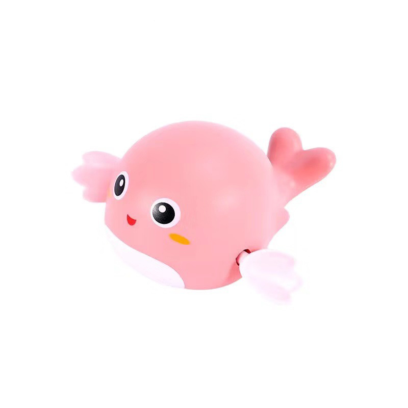 Baby water play toys small dolphin bath small turtle summer bathroom children winding toys