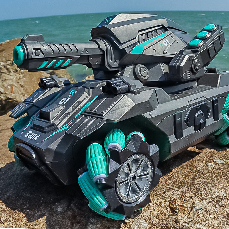 Remote control tank drift gesture-sensitive toy car armored car water bomb tank children's toys