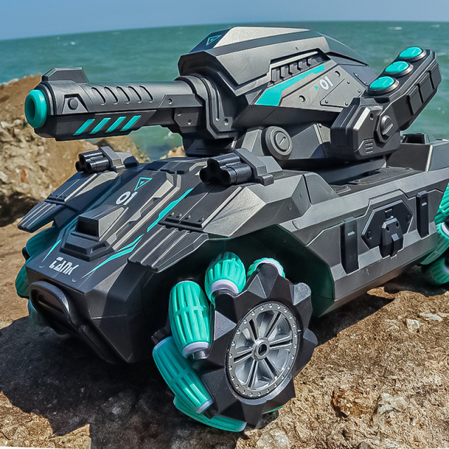 Remote control tank drift gesture-sensitive toy car armored car water bomb tank children's toys