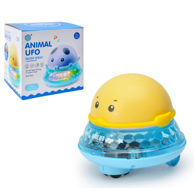 Electric induction water spray baby bath toys children's indoor water toys baby bathroom toys