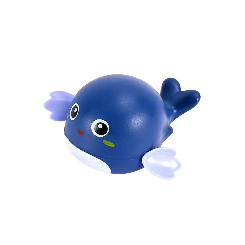 Baby water play toys small dolphin bath small turtle summer bathroom children winding toys