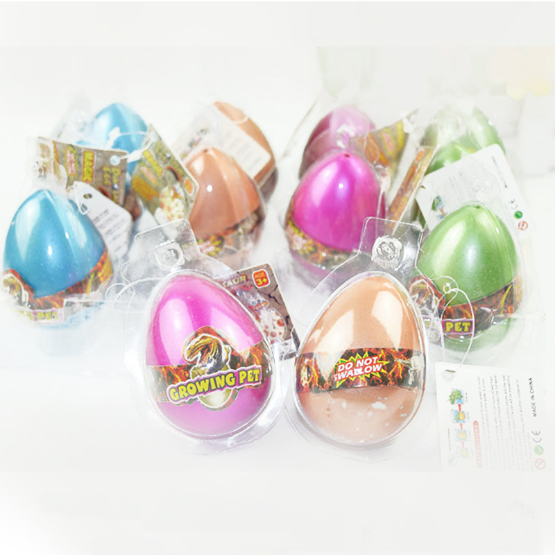 Medium dinosaur eggs hatching eggs soaking water expansion resurrection eggs kindergarten gift educational children's toys