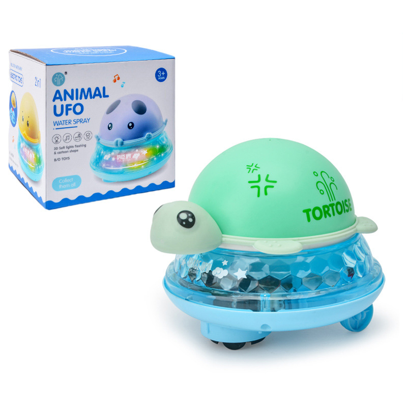 Electric induction water spray baby bath toys children's indoor water toys baby bathroom toys
