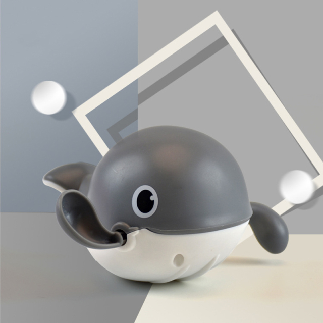 Baby water play toys small dolphin bath small turtle summer bathroom children winding toys