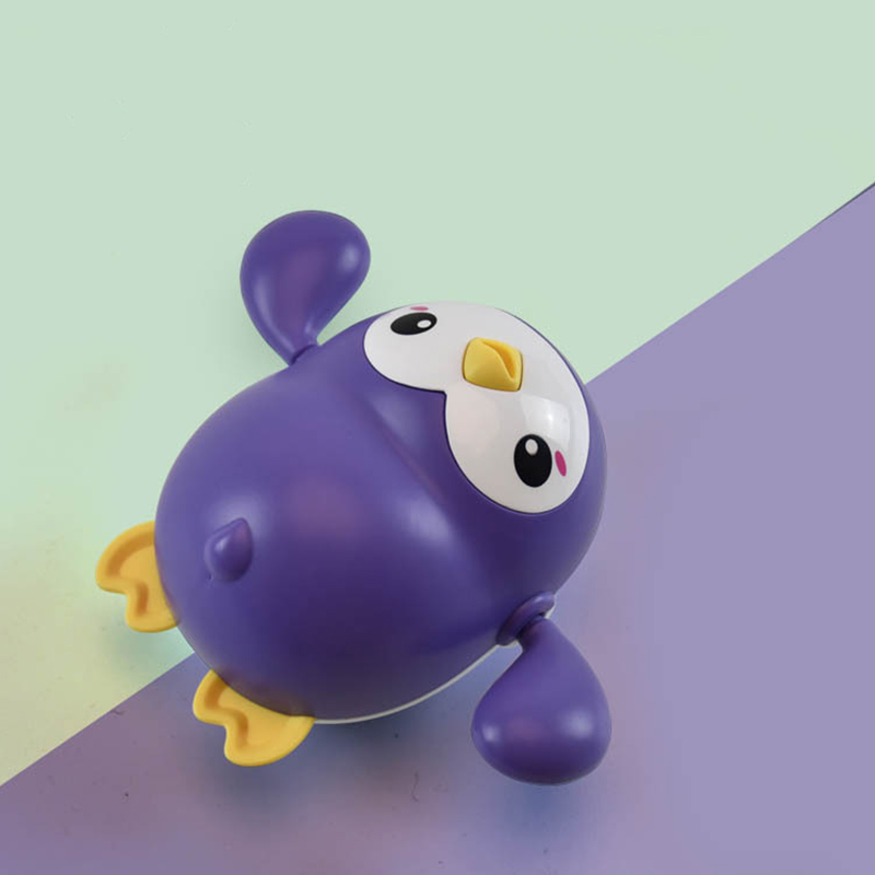 Baby water play toys small dolphin bath small turtle summer bathroom children winding toys