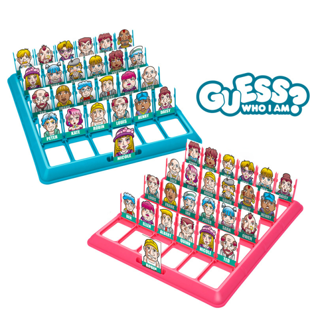 Guess who I am board game educational toys children's logic thinking training attention pairs against parent-child interaction